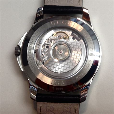 gucci watch movement|gucci automatic watch movement.